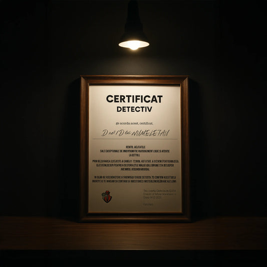 CERTIFICAT DETECTIV